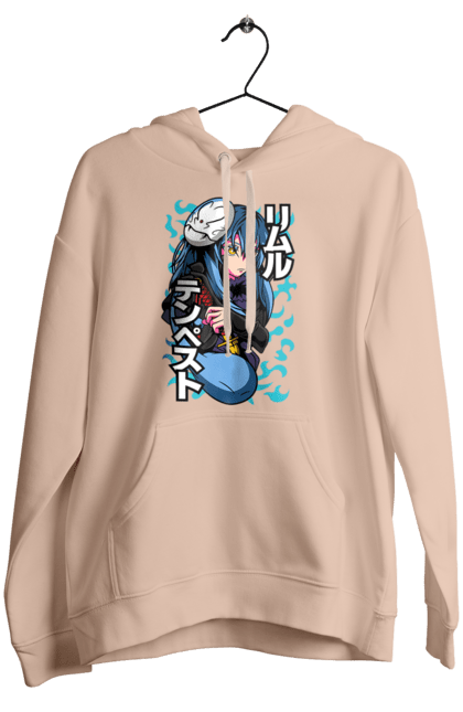 Women's hoodie with prints Regarding Reincarnated to Slime Rimuru Tempest. Anime, manga, reincarnated to slim, reincarnated to slime, rimuru, rimuru tempest, short story, slime. 2070702