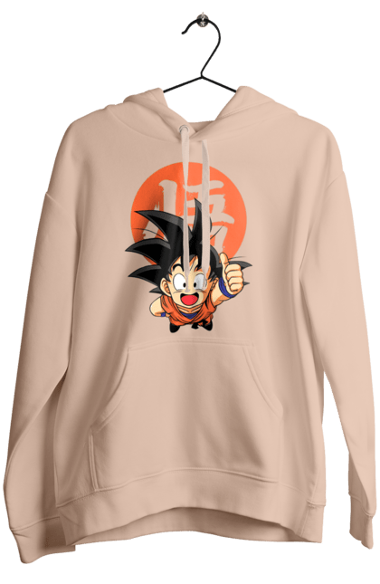 Женское худи с принтом Жемчуг дракона Сон Гоку. Anime, dragon ball, manga, son goku, tv series, аниме, гоку, жемчуг дракона, манга, сон гоку. 2070702