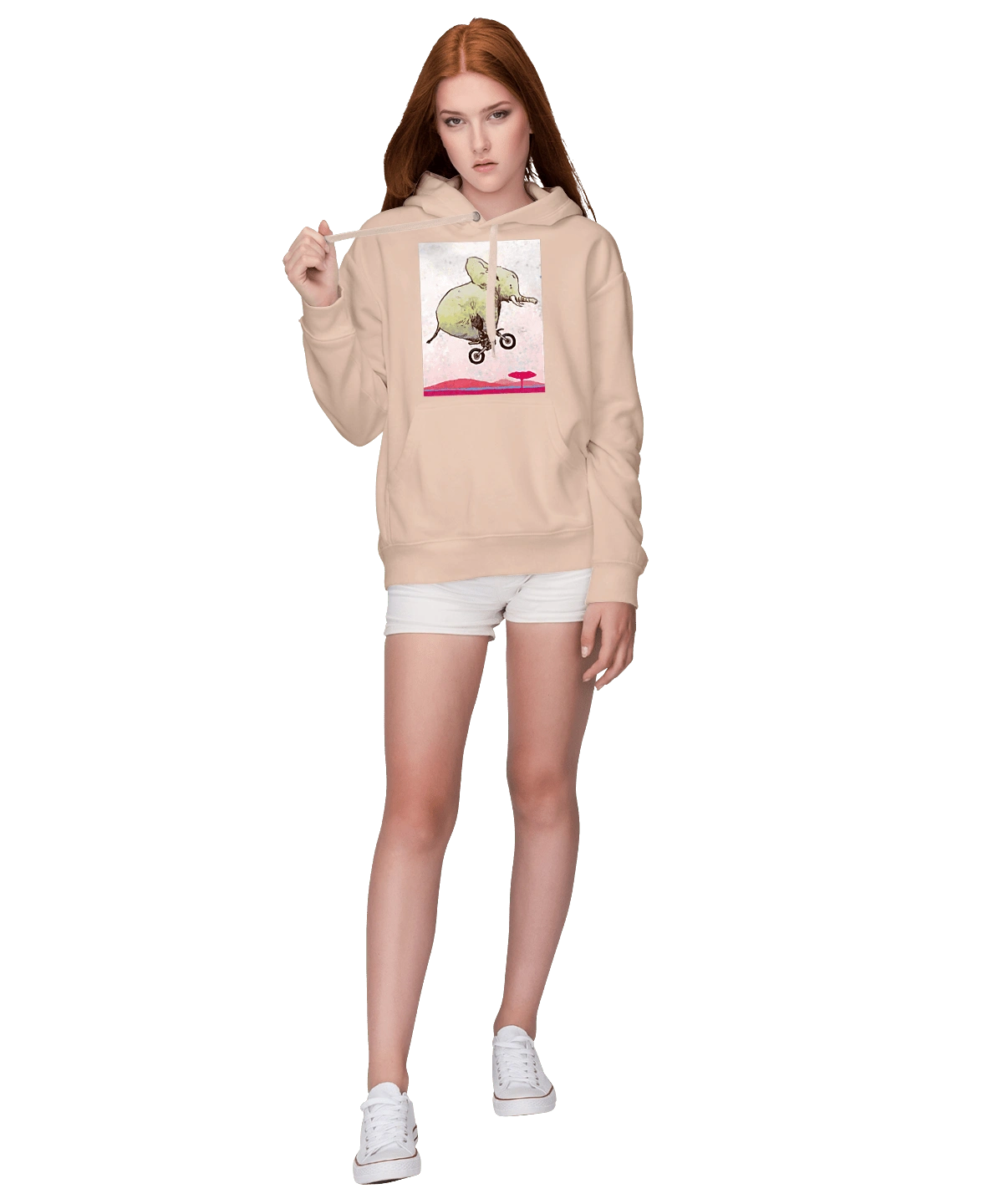 Elephant On A Motorcycle