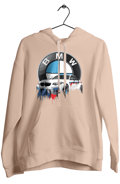 Women`s hoodie with prints BMW. Auto, bmw, bmw fan, fan club. 2070702