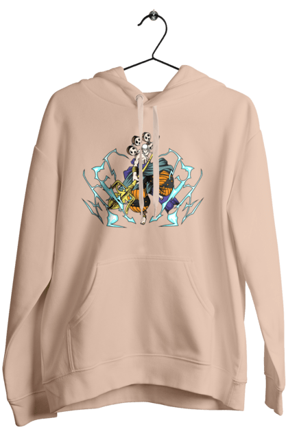 Women's hoodie with prints One Piece Enel. Anime, enel, god, manga, one piece, straw hat pirates. 2070702