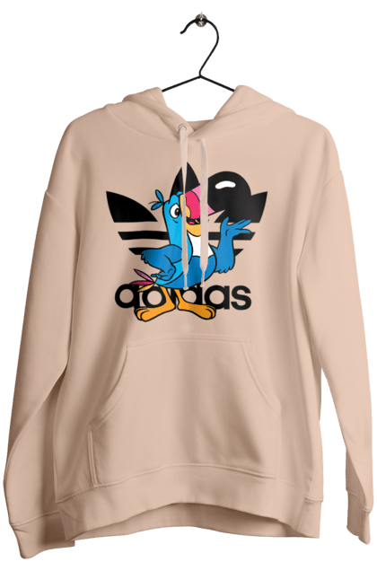 Women's hoodie with prints Adidas Toucan Sam. Adidas, froot loops, mascot, toucan sam. 2070702