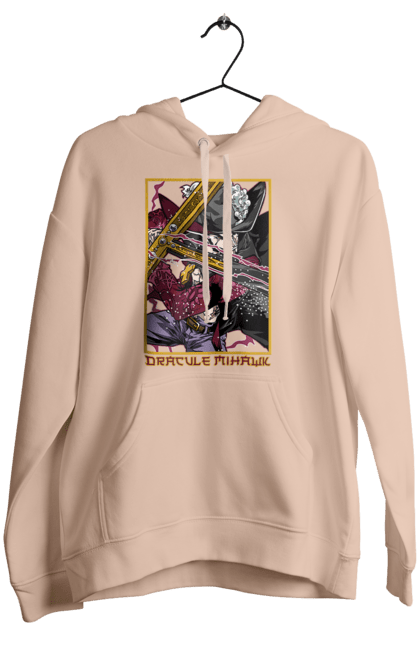 Women's hoodie with prints One Piece Dracule Mihawk. Anime, dracule mihawk, manga, mihawk, one piece, straw hat pirates. 2070702