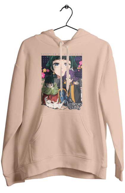 Women's hoodie with prints The Apothecary Diaries. Anime, apothecary diaries, jinshi, light novel, manga, maomao, pharmacist, pharmacist monologue. 2070702