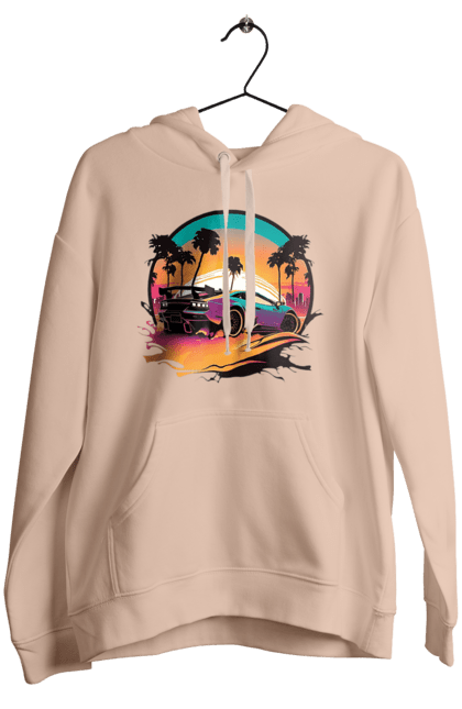 Жіноче худі з принтом "Ламборджині Сінтвейв". Авто, автомобіль, ламба, ламборджині, машини, сінтвейв. 2070702