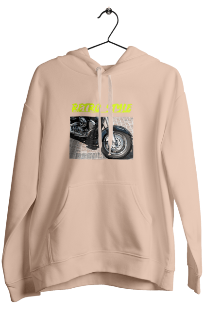 Women`s hoodie with prints Moto2. Bike, motorbike, retro, road, speed, style. 2070702