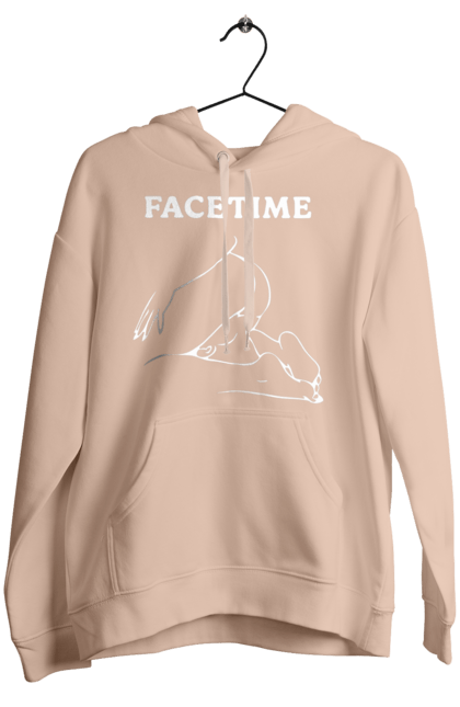 Women`s hoodie with prints Facetime. Cool, facetime, funny, humor, vulgar. 2070702