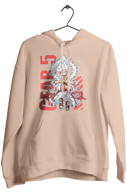 Women's hoodie with prints One Piece Luffy. Anime, luffy, manga, monkey de luffy, one piece, pirates. 2070702