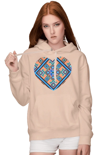 Сердце вышивка