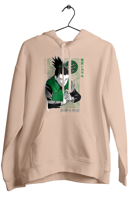 Women's hoodie with prints Shikamaru. Anime, manga, naruto, shikamaru, shikamaru nara. 2070702