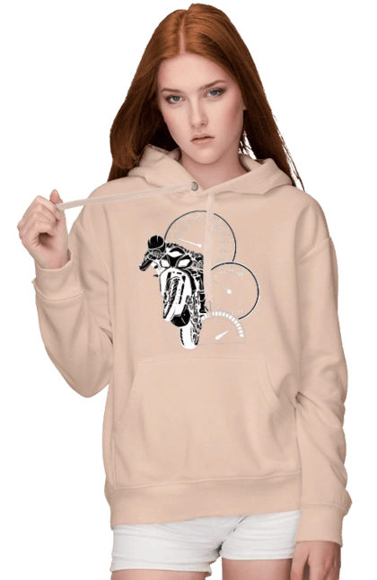 Motorcycle And Speed White