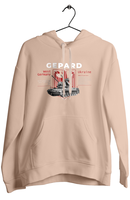 Жіноче худі з принтом "Gepard". F16, gepard, nasams, stinger, zuzana, гаубиця, два герби, залужний, сюзанна. 2070702