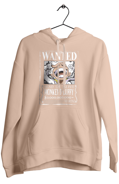 Women's hoodie with prints One Piece Luffy. Anime, luffy, manga, monkey de luffy, one piece, pirates. 2070702