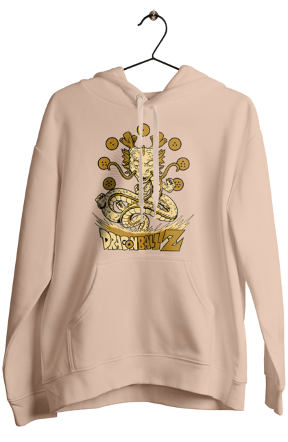 Women's hoodie with prints Dragon Ball Shenron. Anime, dragon ball, manga, shenron, tv series. 2070702