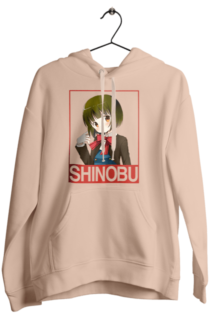 Women's hoodie with prints Kiniro Mosaic Shinobu Omiya. Anime, gold mosaic, kiniro mosaic, kinmoza, manga, shinobu, shinobu omiya. 2070702