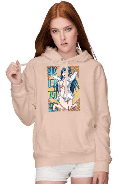 Women's hoodie with prints Chained Soldier Himari Azuma. Anime, chained soldier, himari, himari azuma, manga. 2070702