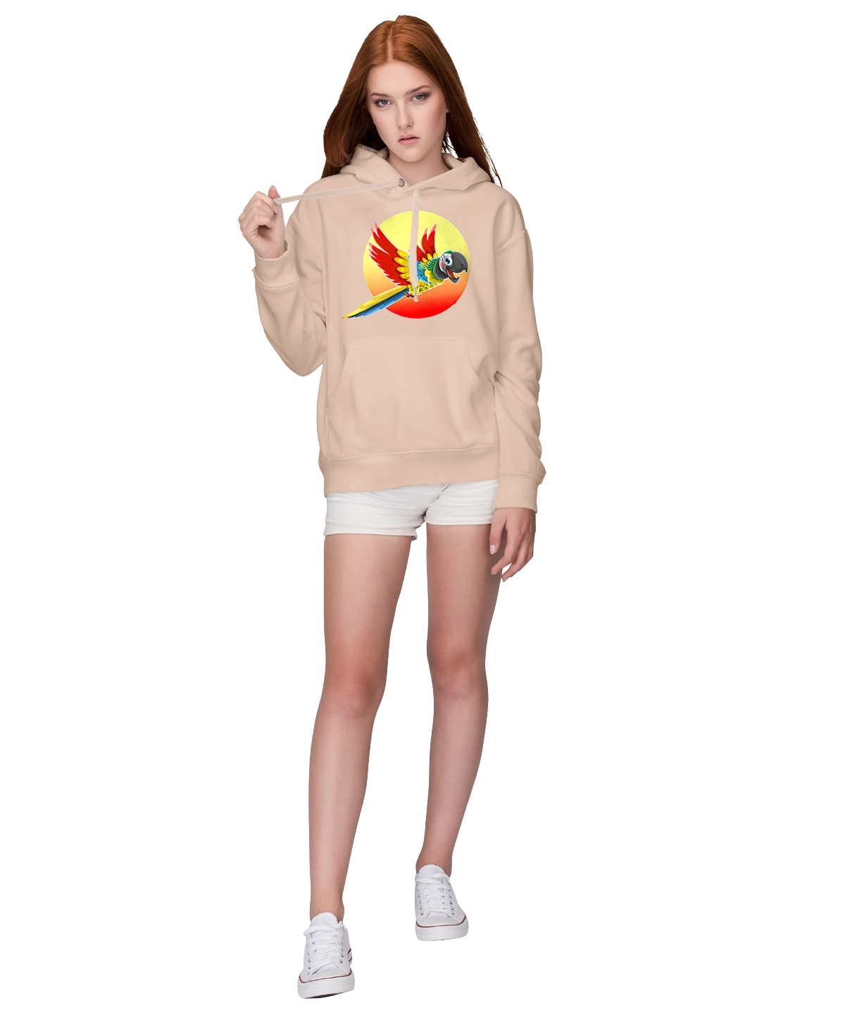 Папуга На Тлі Сонця