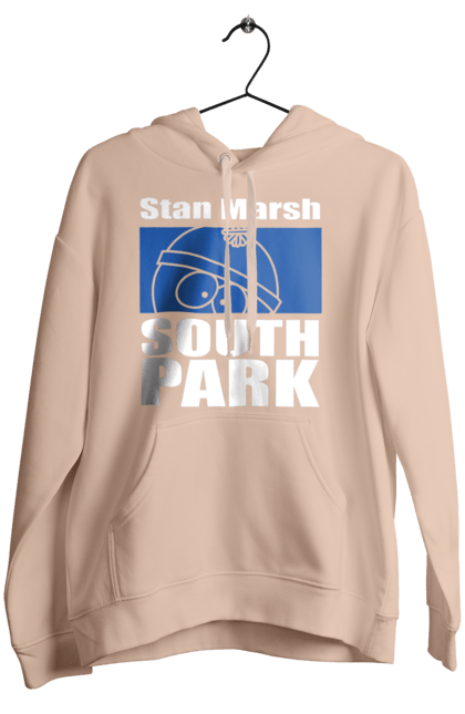 Women's hoodie with prints South Park Stan Marsh. Cartoon series, south park, stan, stan marsh. 2070702