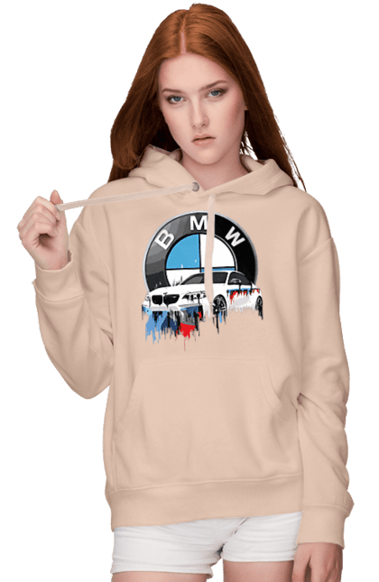 Women`s hoodie with prints BMW. Auto, bmw, bmw fan, fan club. 2070702