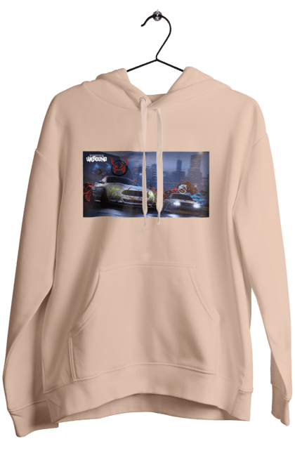Жіноче худі з принтом "Need for Speed Unbound". Heat, need, need for speed, nfs, speed, unbound, нид, нфс, спид, фор. 2070702