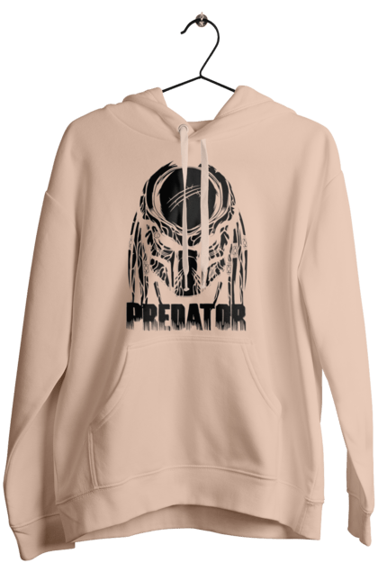 Women's hoodie with prints The Predator. Alien, cinema, film, predator, thriller. 2070702