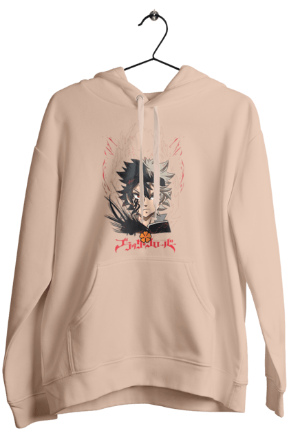 Women's hoodie with prints Black Clover Asta. Anime, asta, black clover, manga, wizard king. 2070702