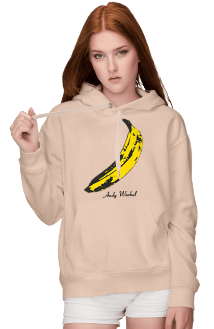 Жіноче худі з принтом "The Velvet Underground". Velvet underground, авангард, арт поп, арт рок, група, експериментальний рок, музика, оксамитове підпілля, рок, фолк рок. 2070702