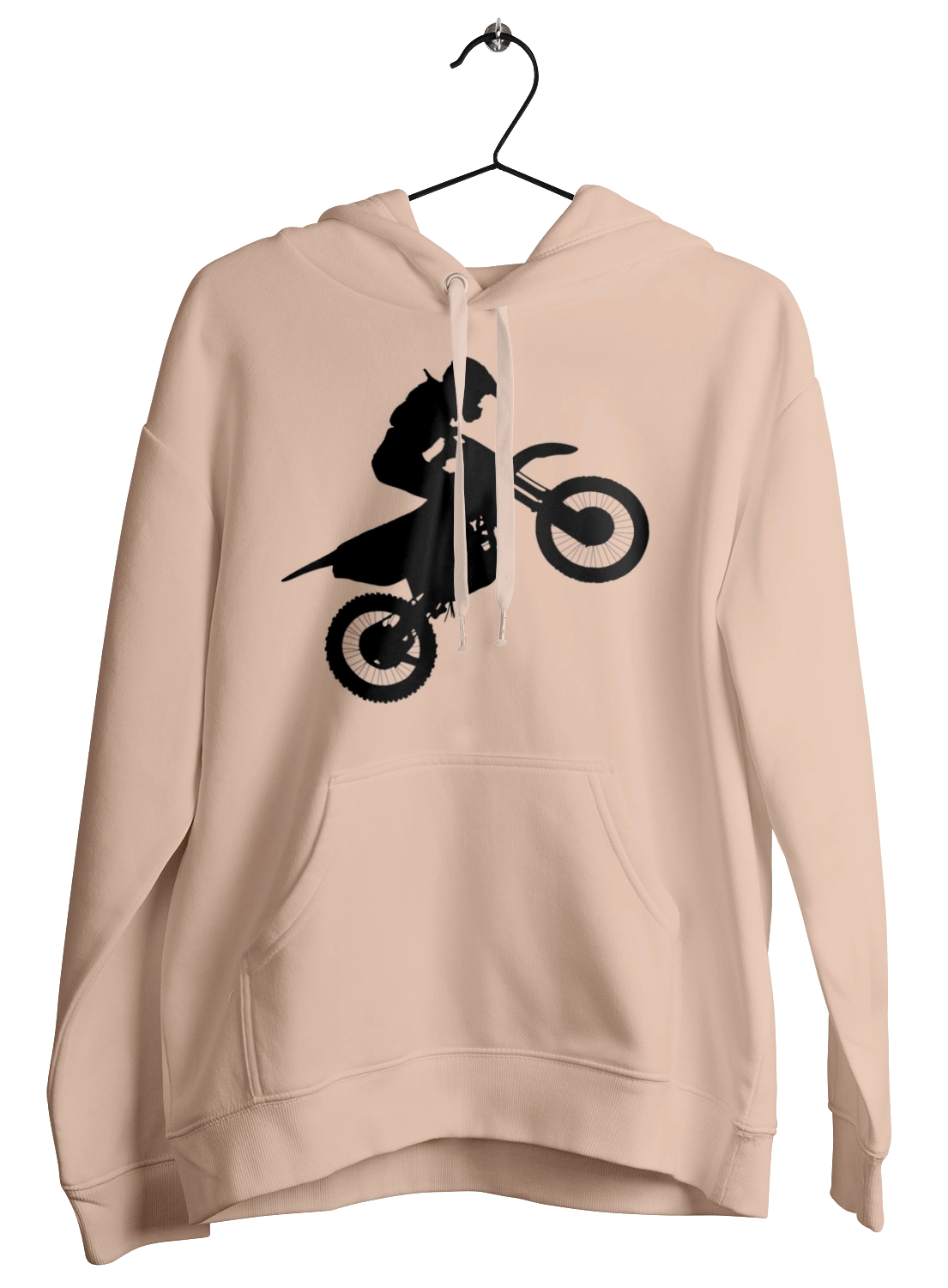 Silhouette Of A Motorcyclist