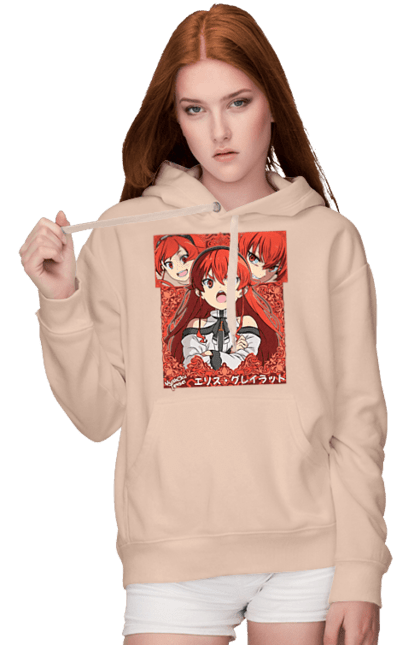 Women's hoodie with prints Mushoku Tensei Eris Boreas Greyrat. Anime, eris, eris boreas greyrat, eris boreas greyrat, jobless reincarnation, mushoku tensei. 2070702