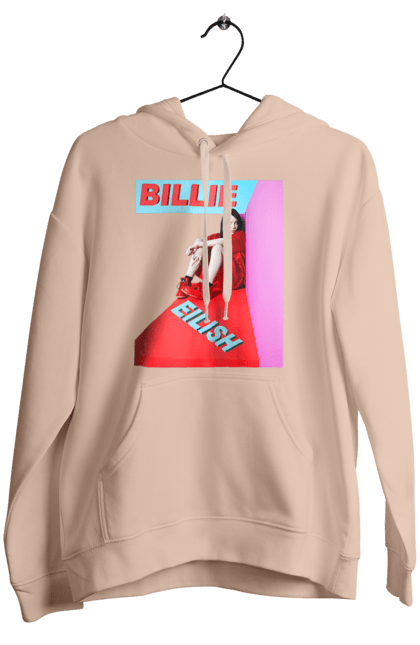Жіноче худі з принтом "Біллі Айліш". Біллі айліш, логотип біллі айліш, принт біллі айліш, співачка біллі айліш. 2070702