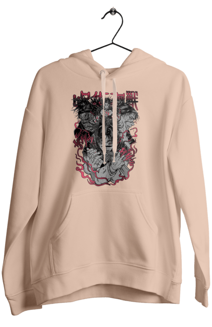 Women's hoodie with prints Jujutsu Kaisen Choso. Anime, choso, dark fantasy, manga, mystic. 2070702