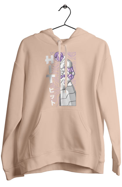 Women's hoodie with prints Dragon Ball Frieza. Anime, dragon ball, frieza, manga, tv series. 2070702