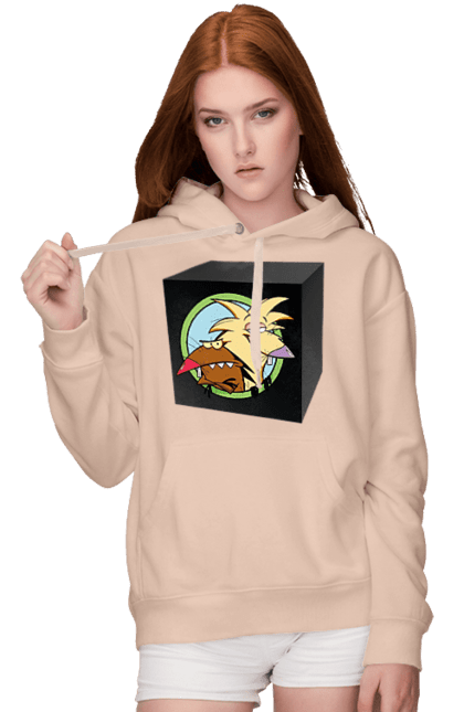 Жіноче худі з принтом "Black Box". Black box, бобер, боєприпас, коробка, повернись живим. 2070702