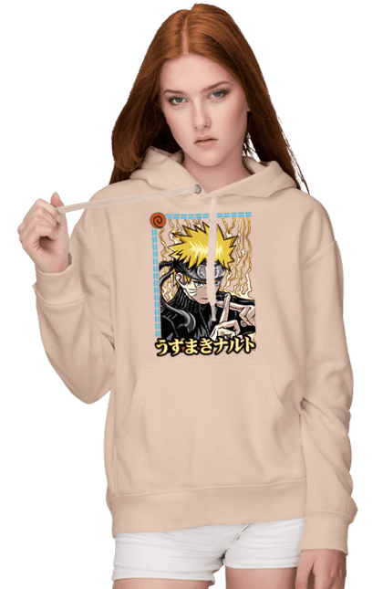 Women's hoodie with prints Naruto. Anime, character, manga, naruto, ninja, tv series. 2070702