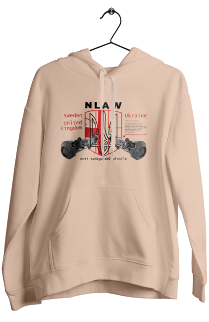 Women`s hoodie with prints NLAW. Caesar, himars, nlaw, patriot, weapons, zaluzhny. 2070702