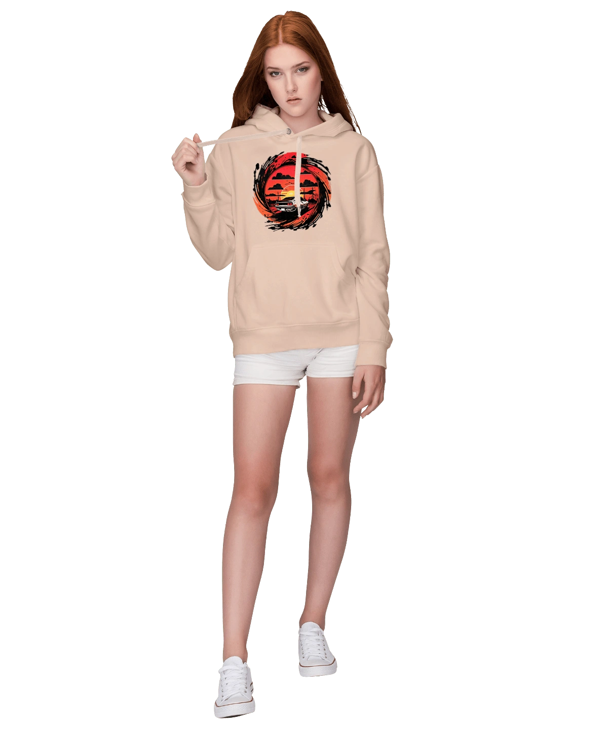 Феррари на закате