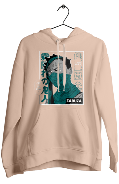 Women's hoodie with prints Naruto Zabuza Momochi. Anime, character, hidden mist demon, manga, naruto, tv series, zabuza momochi. 2070702