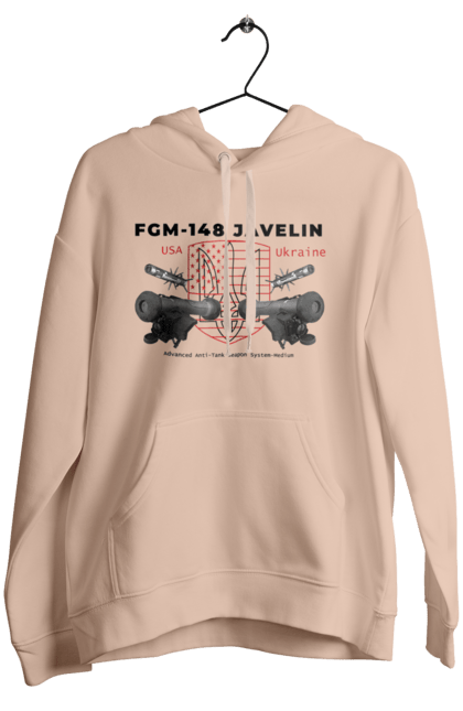 Women`s hoodie with prints FGM 148 Javelin. Caesar, himars, javelin, nlaw, patriot, weapons, zaluzhny. 2070702