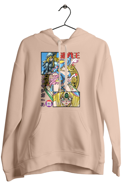 Women's hoodie with prints Yu Gi Oh! Dark Magician Girl. Anime, black magician, dark magician, dark magician girl, manga, yu gi oh, yugio. 2070702