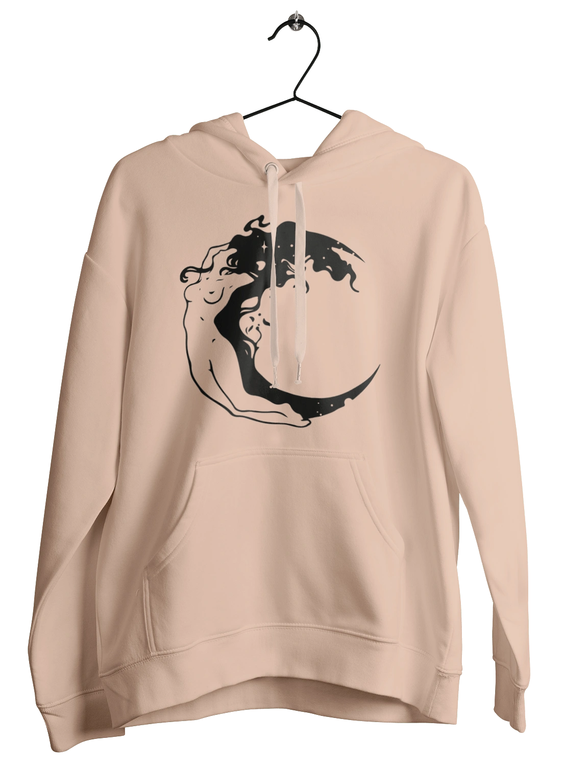 Дівчина місяць