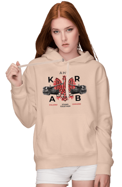 Women`s hoodie with prints AHS KRAB. Ahs krab, crab, himars, weapon, zaluzhny. 2070702