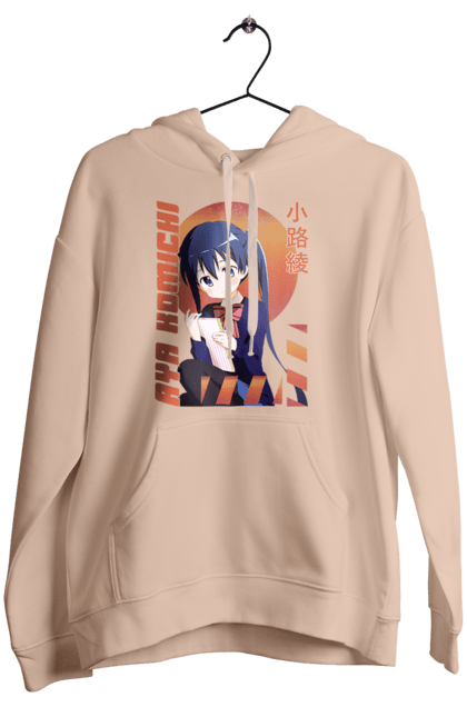 Women's hoodie with prints Kiniro Mosaic Aya Komichi. Anime, aya komichi, gold mosaic, kiniro mosaic, kinmoza, manga. 2070702