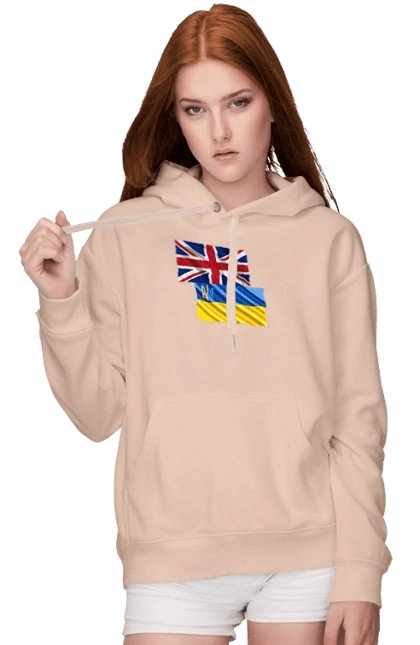 Flag United Kingdom, Flag Ukraine, Support Ukraine