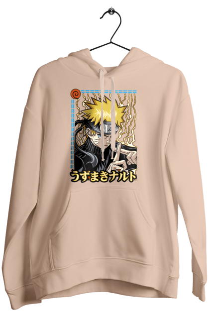 Women's hoodie with prints Naruto. Anime, character, manga, naruto, ninja, tv series. 2070702