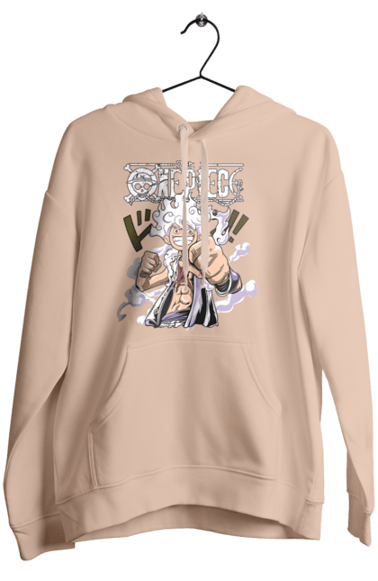 Women's hoodie with prints One Piece Luffy. Anime, luffy, manga, monkey de luffy, one piece, pirates. 2070702