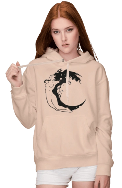 Дівчина місяць