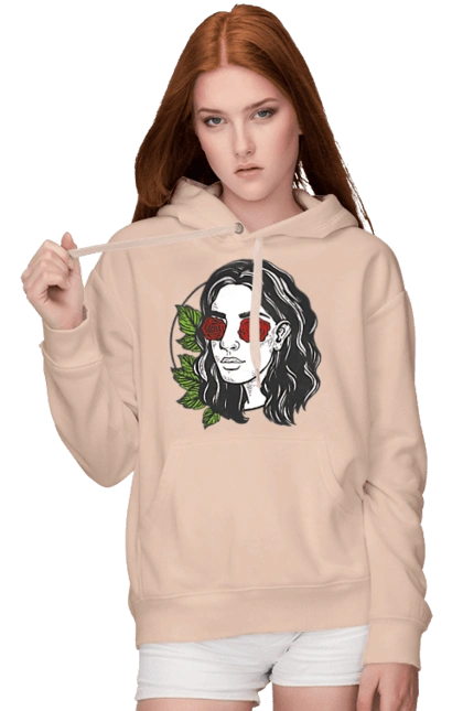 Дівчина З Трояндами На Очах