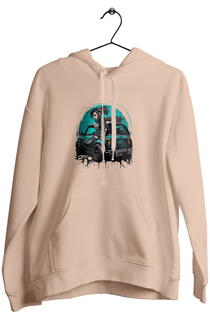 Women`s hoodie with prints Cyberpunk girl. Art, cyberpunk, games, girls, graphics, picture. 2070702