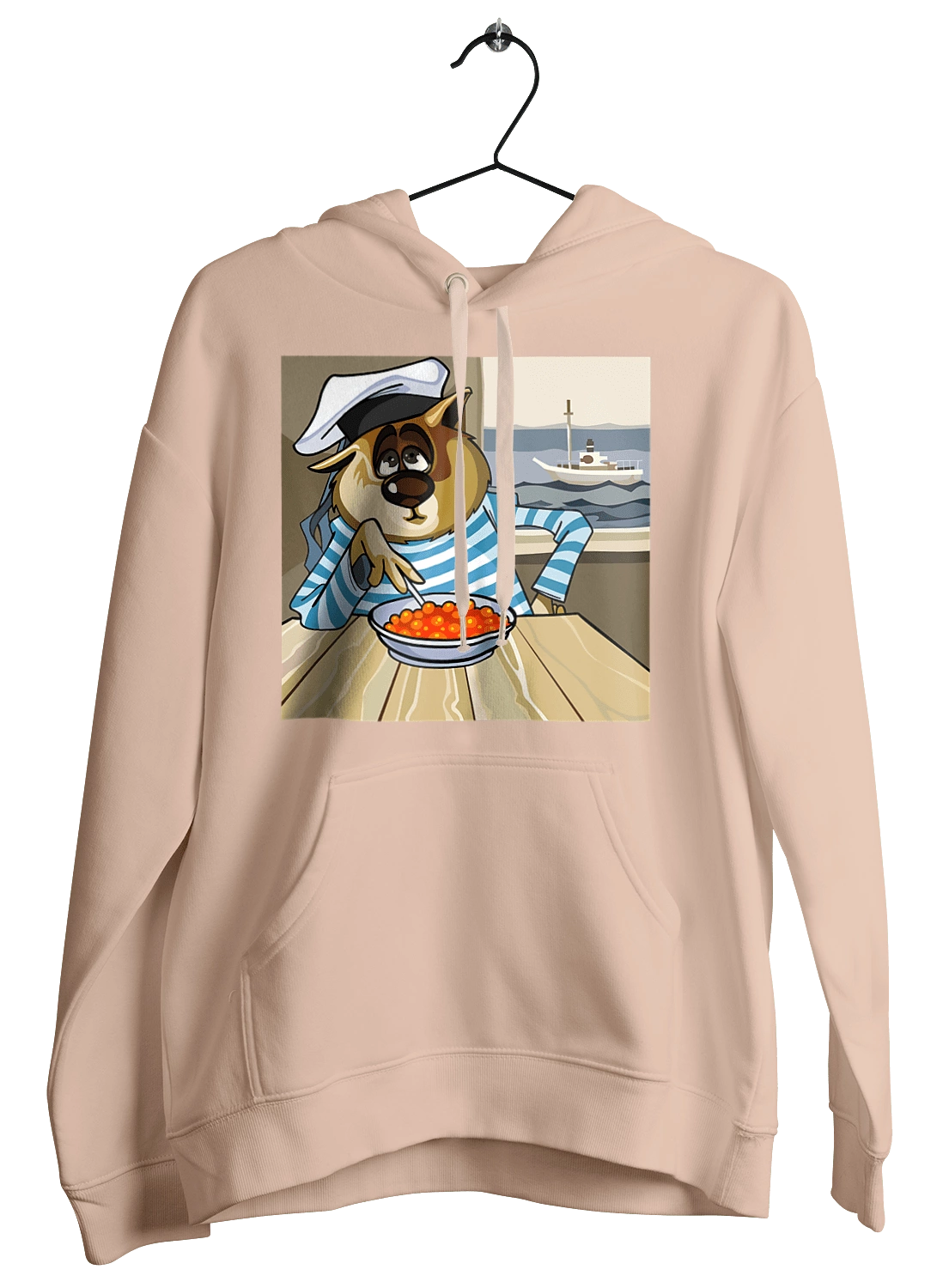 Cat Sailor, On The Ship Eats Red Caviar