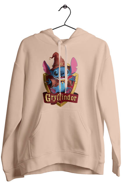 Жіноче худі з принтом "Стіч Ґрифіндор". Gryffindor, harry potter, hogwarts, stich, гаррі поттер, грифіндор, стіч, факультет, франшиза, хогвартс. 2070702